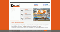 Desktop Screenshot of karpem.cz